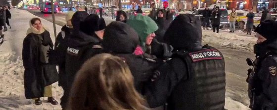 Убийство Навального. Списки задержаний 16.02.2024 г.