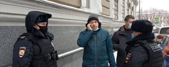 Давление на журналистов перед протестами 31 января