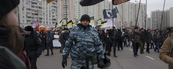 «Русский марш». Онлайн ОВД-Инфо