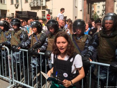      Список задержанных на акции против недопуска кандидатов на выборы 27 июля 2019 года
    