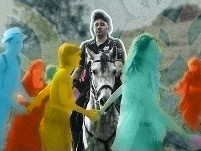      Люди «в костюмах скинхедов» и конная полиция. Как (не) прошел традиционный хиппи-фестиваль в Москве
    