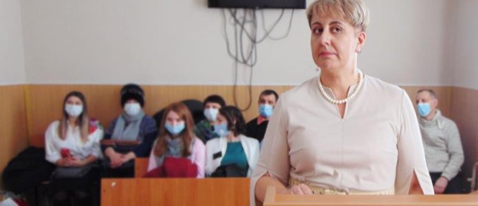 Анастасия Сычева в зале суда / «Свидетели Иеговы в России»