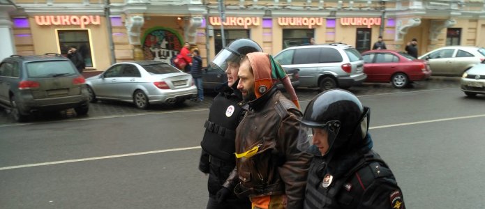 Задержания в Москве 2 апреля 2017 года