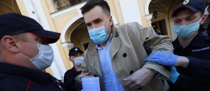 Список задержанных на акциях в поддержку задержанных 29 мая 2020 года