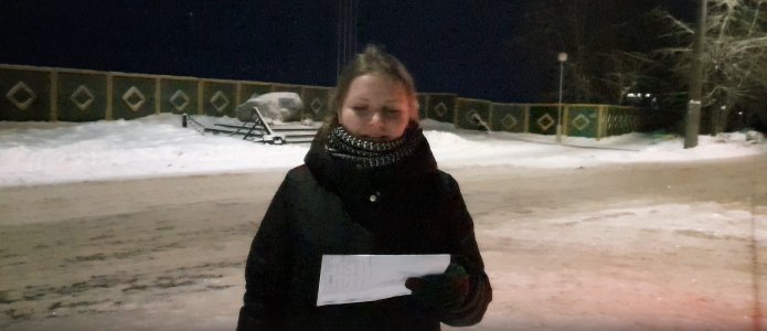 скриншот видеообращения со страницы Анастасии Новиковой во «ВКонтакте»